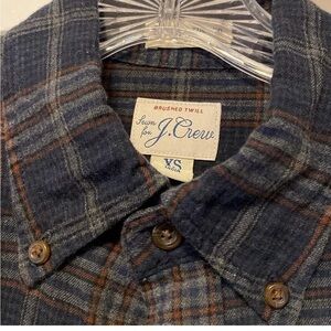 J. Crew Slim Untucked Brushed Twill Shirt